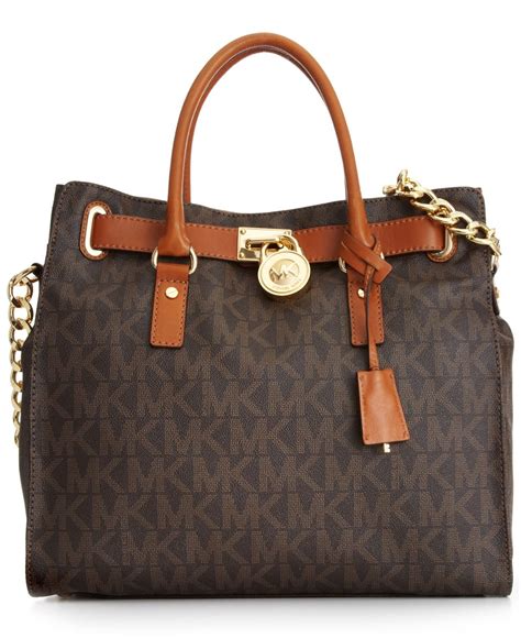 hamilton michael kors logo|Michael Kors Hamilton large tote.